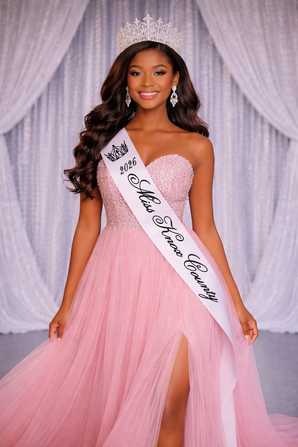 Pageant Sash Style 11