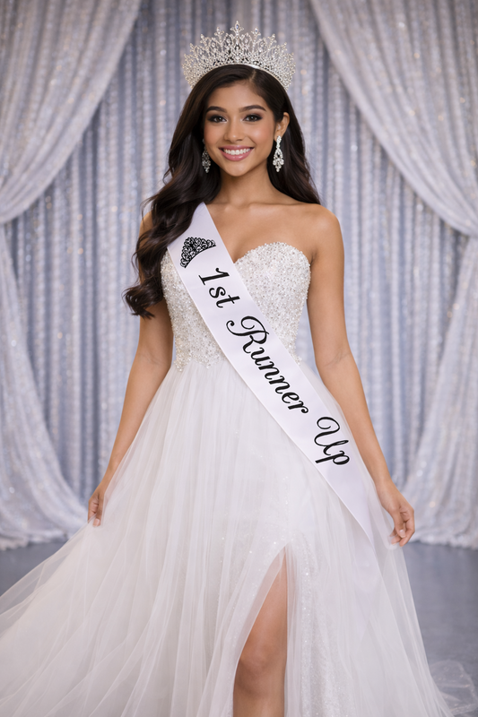 Pageant Sash Style 12