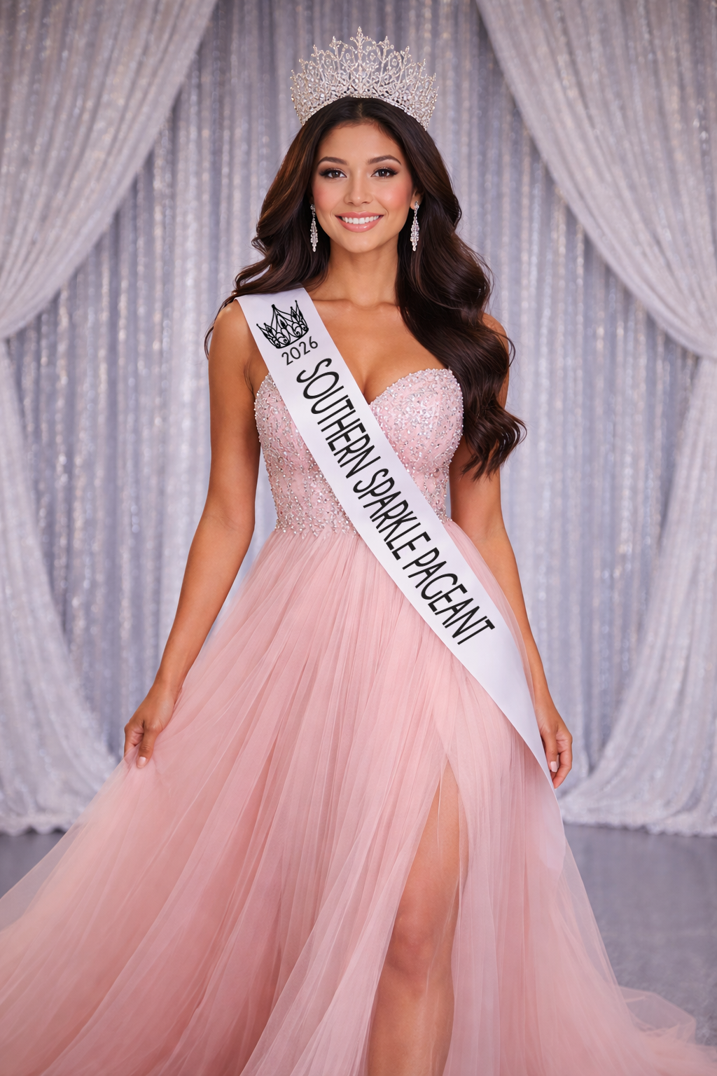 Pageant Sash Style 9