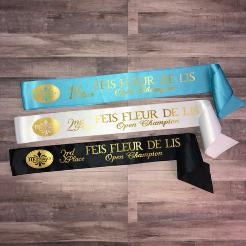 Irish Feis Sash Style 4