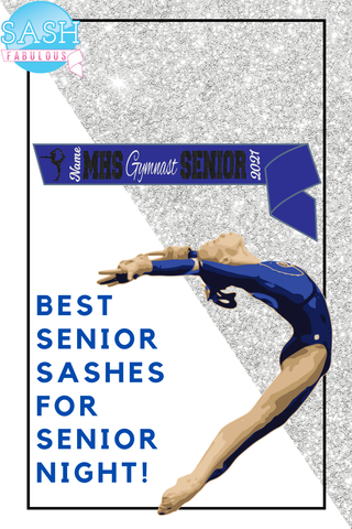 Gymnast Senior Sash Style 2