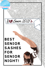 Gymnast Senior Sash Style 7