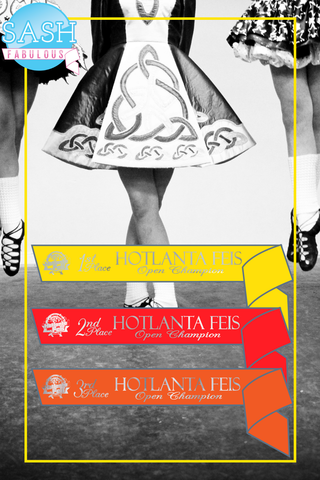 Irish Feis Sash Style 13