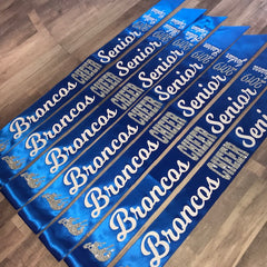 Senior Sash Style 18