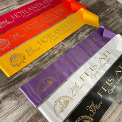 Irish Feis Sash Style 61