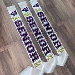 Senior Sash Style 4