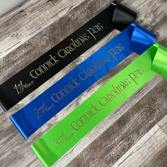 Dance Sash - Style 18
