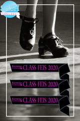 Irish Feis Sash Style 12