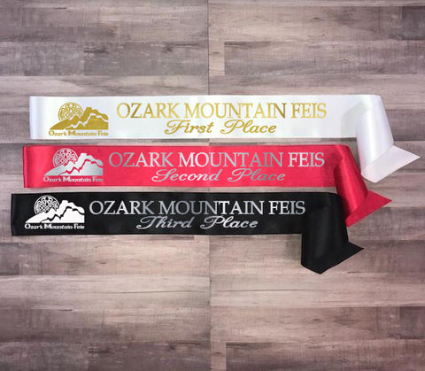 Irish Feis Sash Style 1