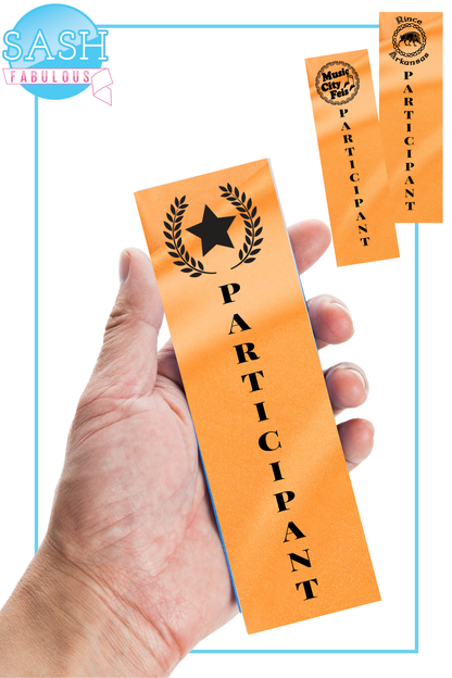 Award Ribbons - PARTICIPANT