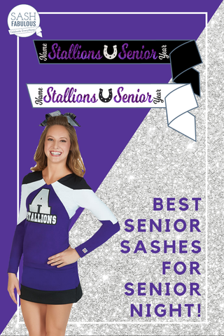 Senior Sash Style 7