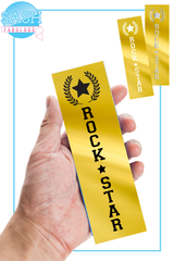 Award Ribbons - ROCK STAR
