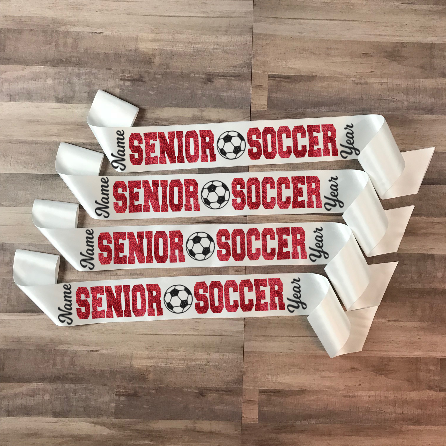 Soccer Senior Sash Style 1