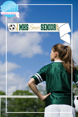 Soccer Senior Sash Style 4