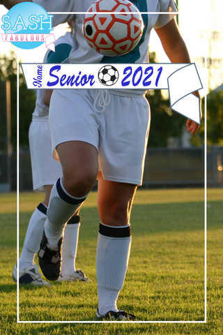 Soccer Senior Sash Style 7