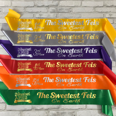 Irish Feis Sash Style 15