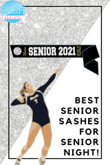 Volleyball Senior Sash Style 5