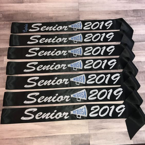 Senior Sash Style 17