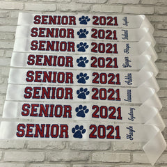 Senior Sash Style 13
